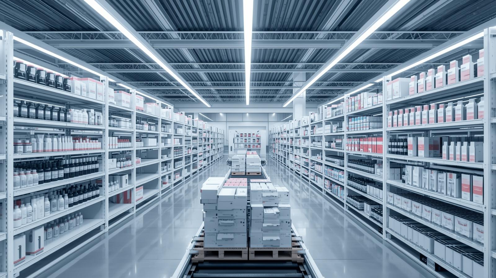 物流・品質管理をイメージしたプレースホルダービジュアル